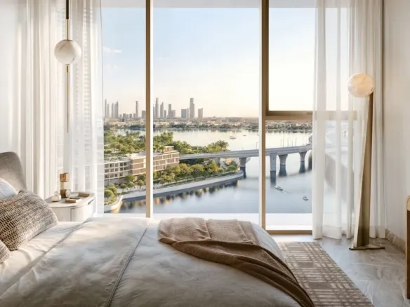 Palace Residences Creek Blue — спальня