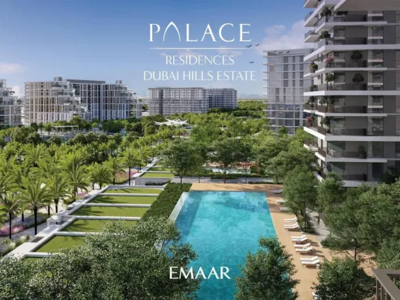 Palace Residences Dubai Hills Estate — бассейн