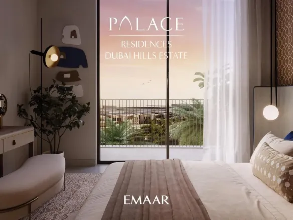 Palace Residences Dubai Hills Estate — спальня