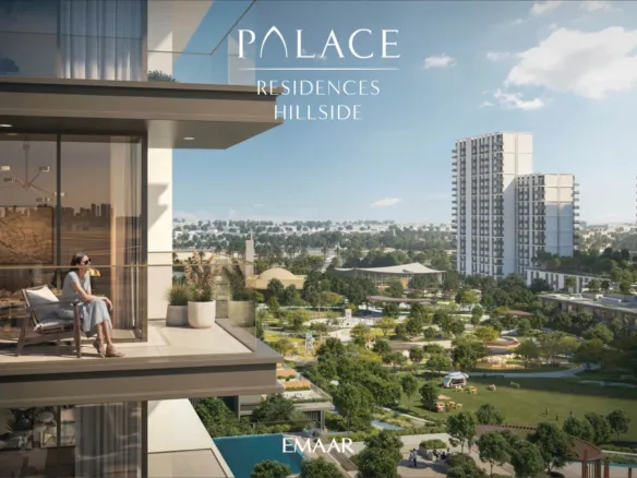 Palace Residences Hillside Towers A & B — вид с балкона