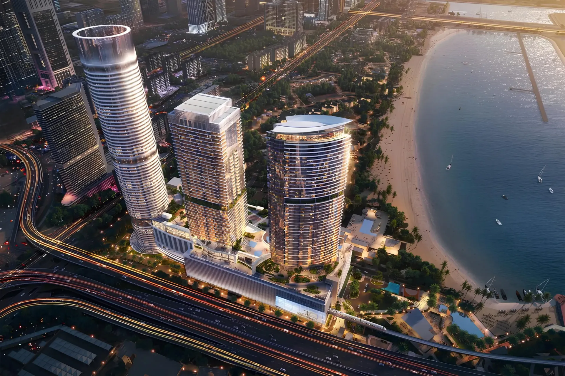 Palm Beach Tower 3 — вид на комплекс