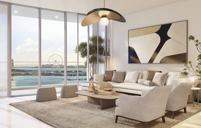 Palm Beach Tower 3 — интерьер гостиной