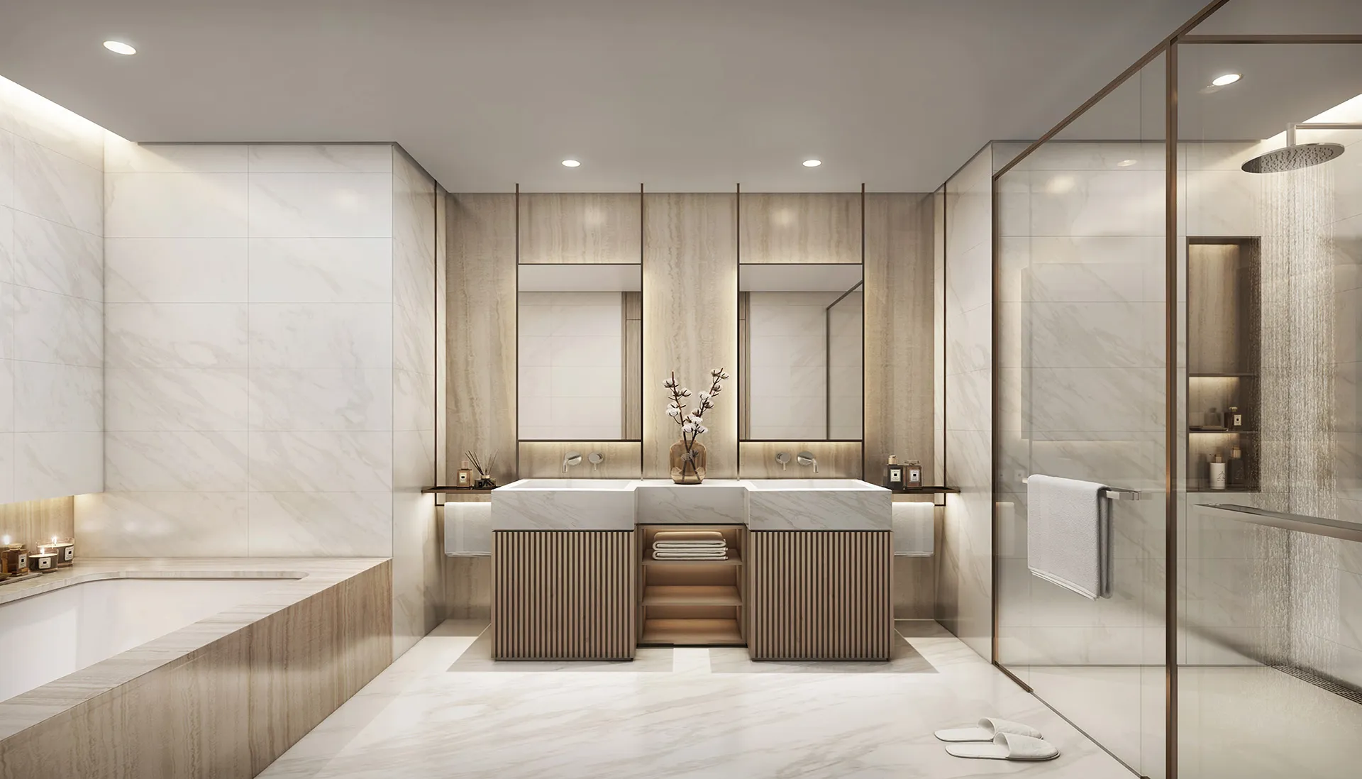 Palm Beach Tower 3 — ванная комната