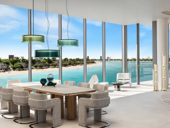 Palm Central Private Residences — обеденная зона