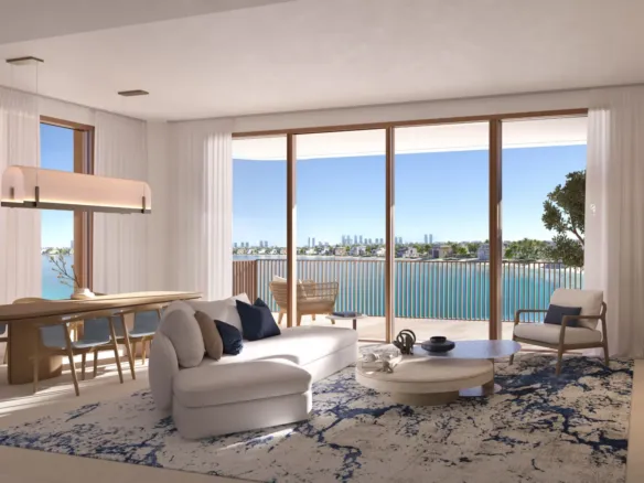 Palm Central Private Residences Phase 2 — интерьер гостиной, фото 12