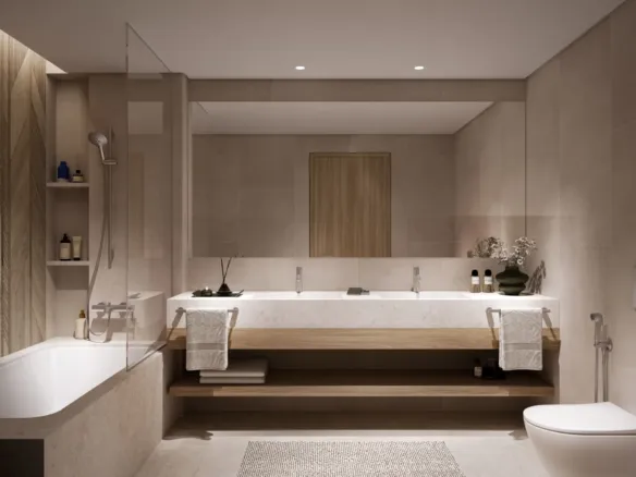 Palm Central Private Residences Phase 2 — ванная комната