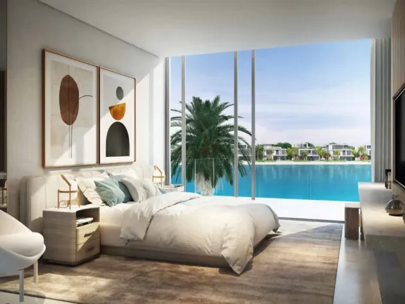 Palm Jebel Ali Villas — спальня