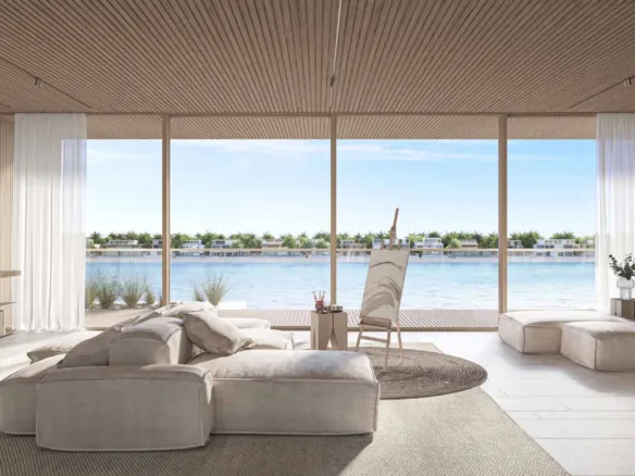 Palm Jebel Ali Villas — интерьер гостиной