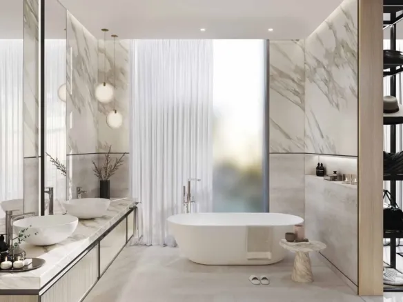 Palm Jebel Ali Villas — ванная комната