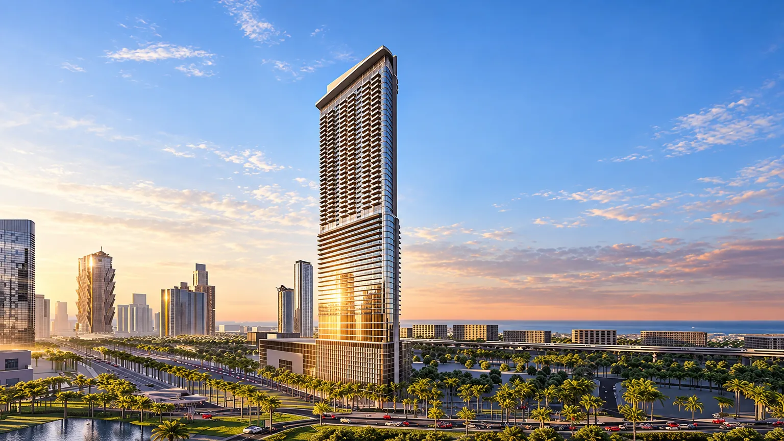 Paramount Tower Hotel в районе Бизнес Бей — фото 1