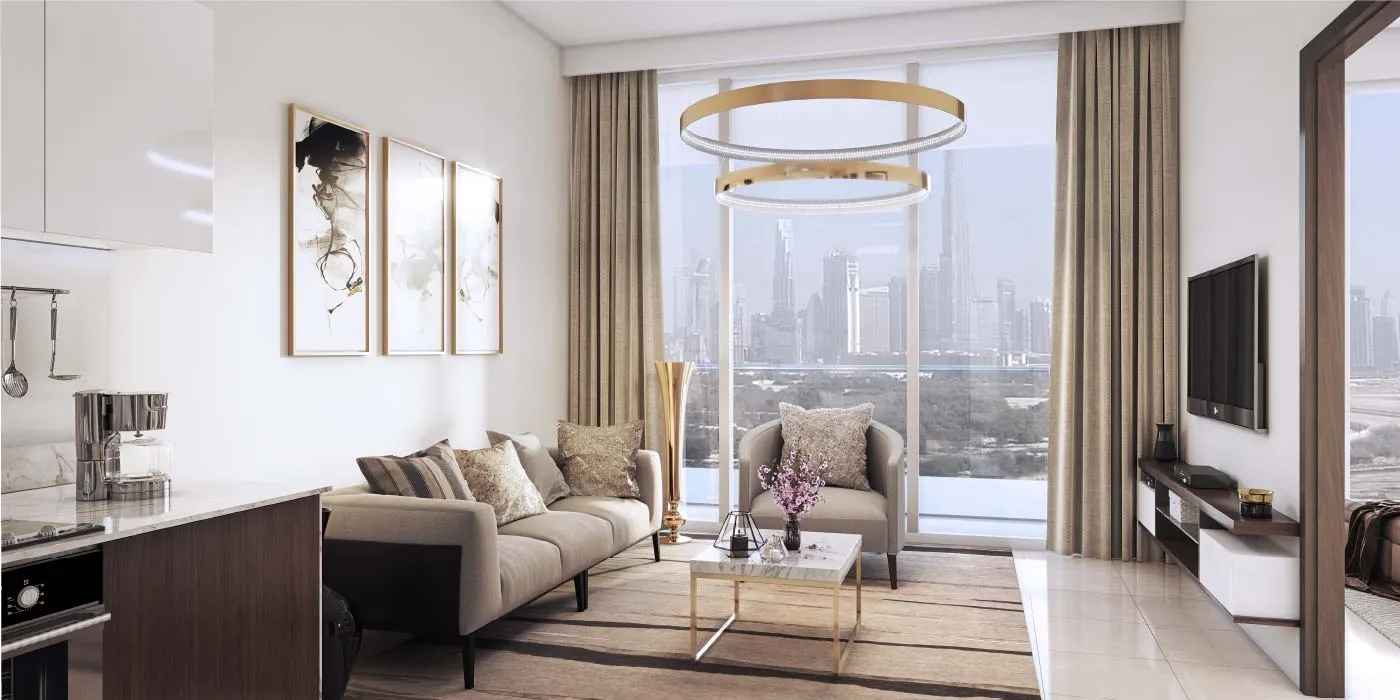 Park Avenue 2 — интерьер гостиной