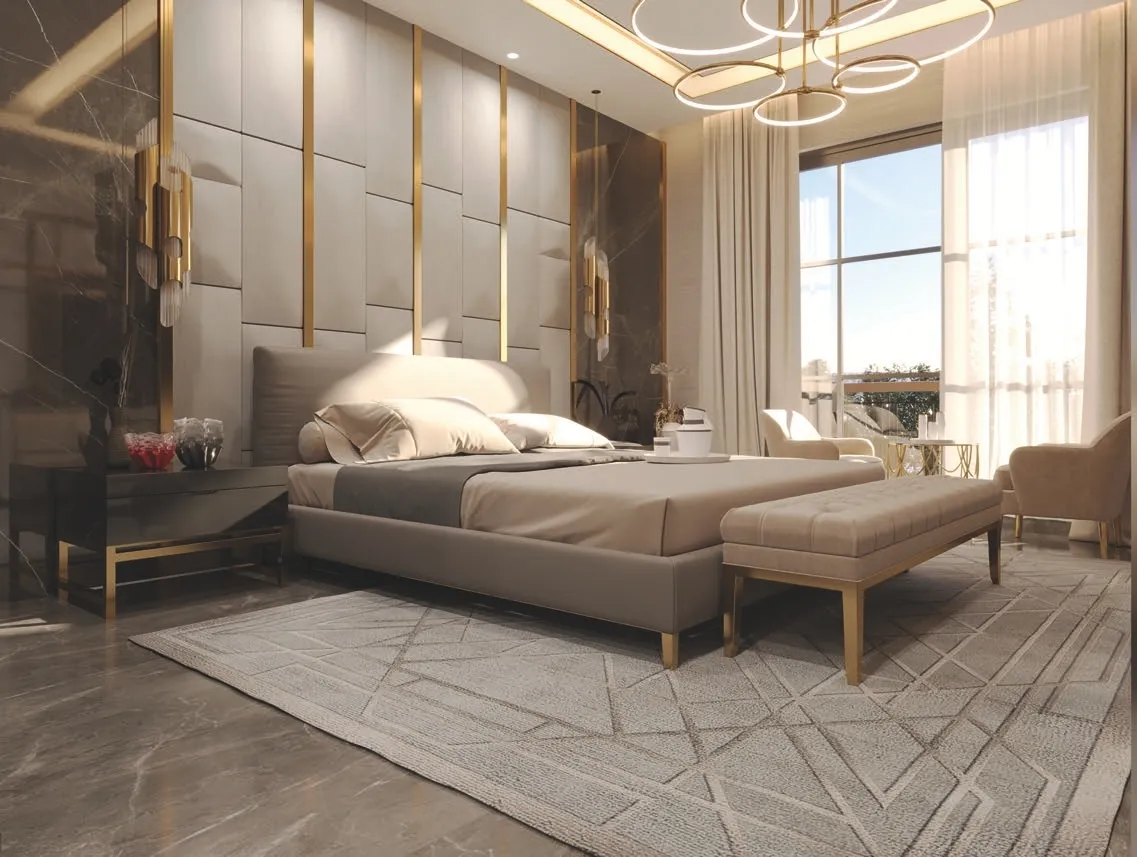Park Beach Residence — спальня, фото 10