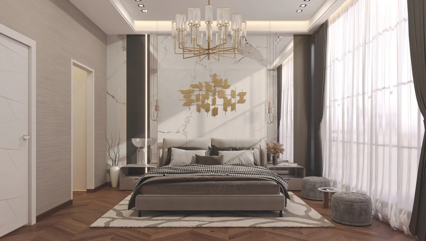 Park Beach Residence — спальня, фото 7