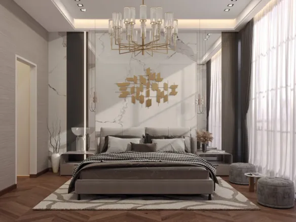 Park Beach Residence II — спальня