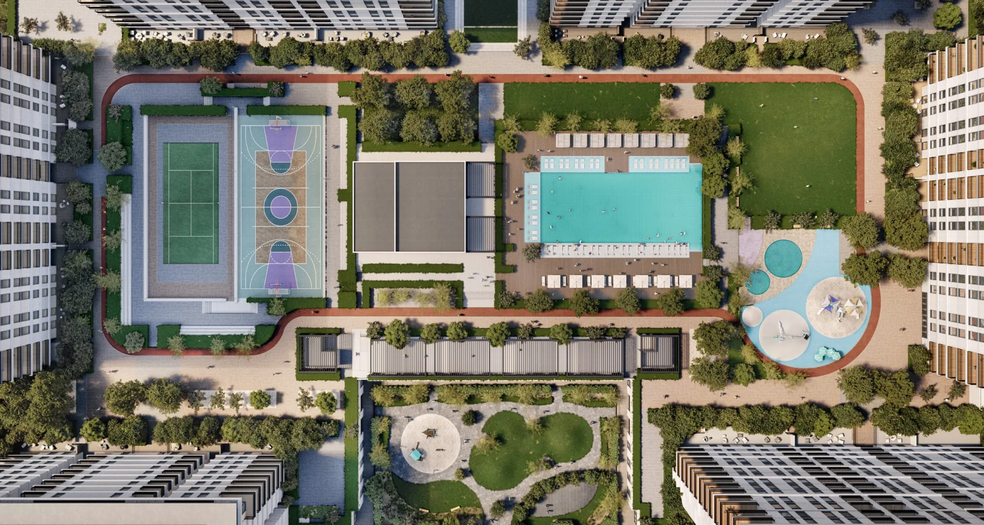 Park Lane — территория комплекса, фото 5