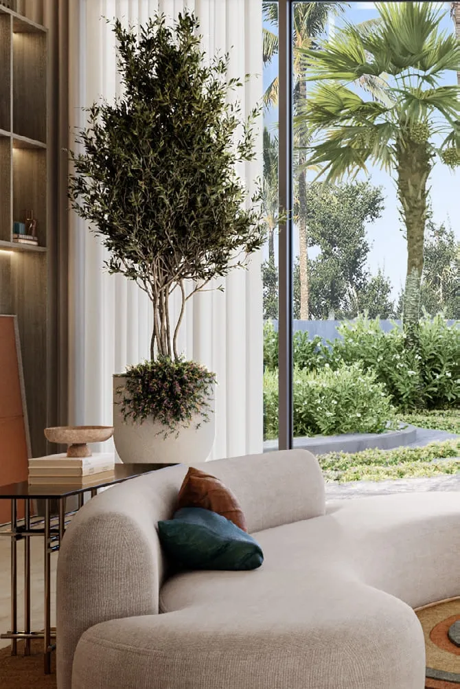 Parkside Hills — интерьер гостиной, фото 7