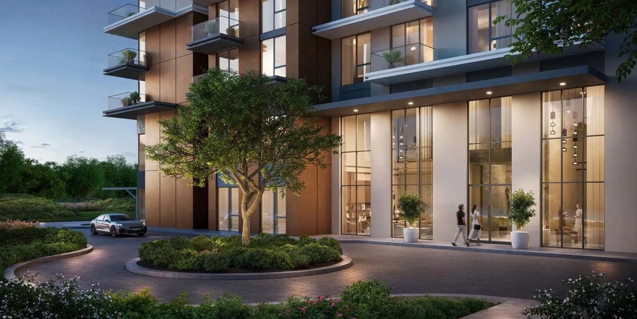 Parkwood Emaar — вход в здание