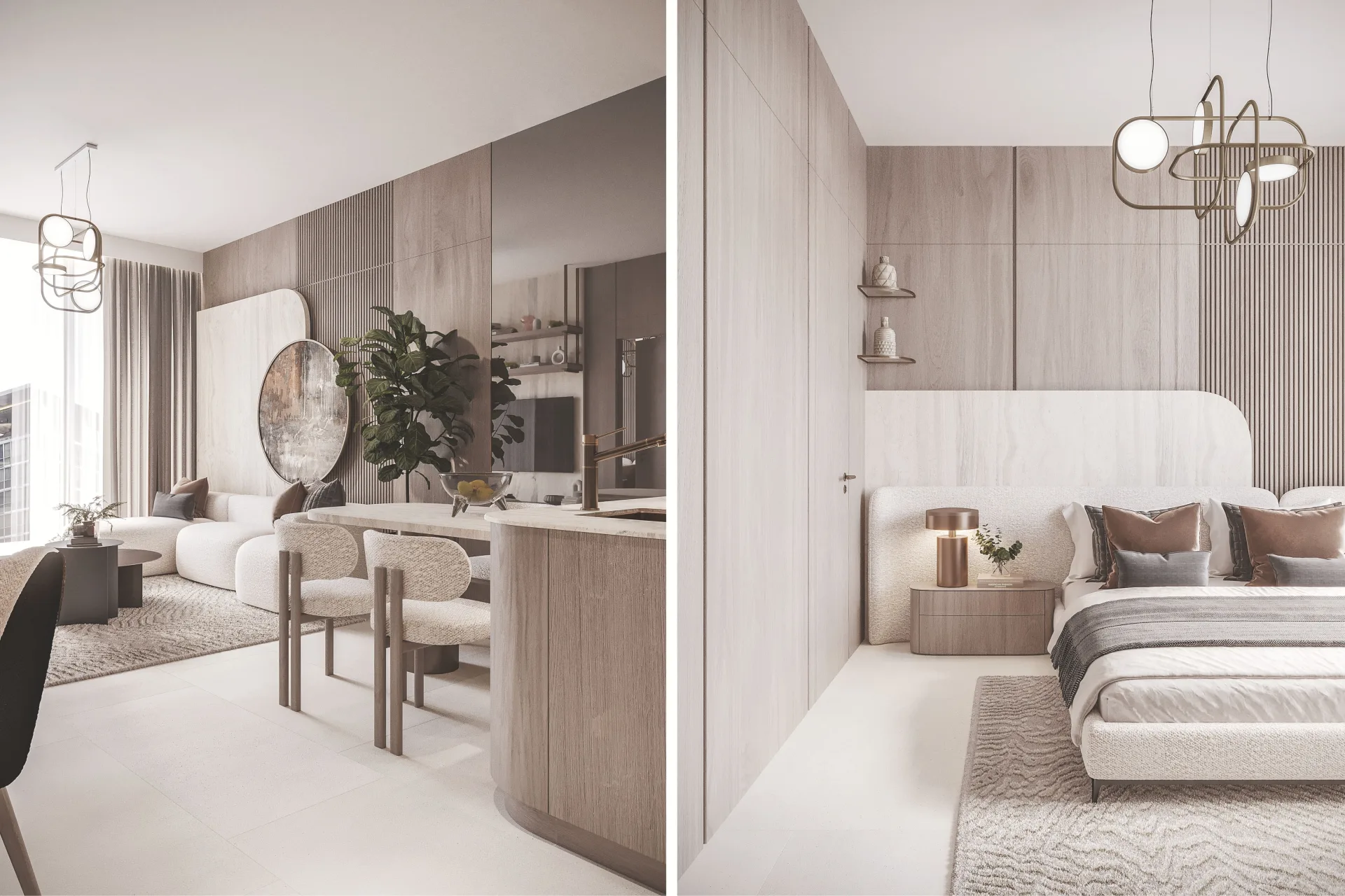Pearl House II — интерьер апартаментов