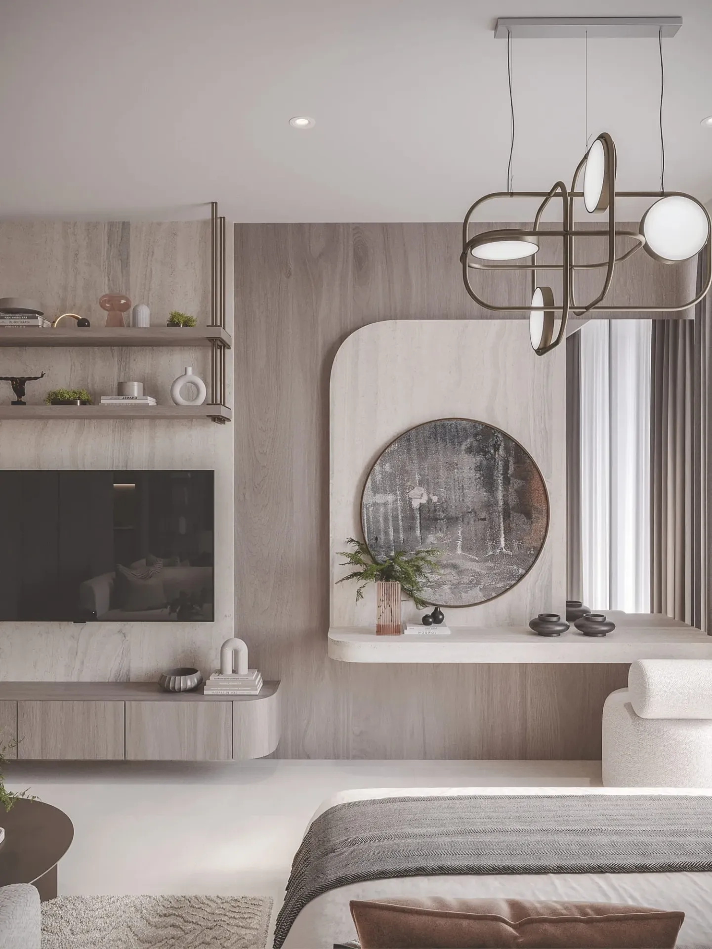 Pearl House III — спальня