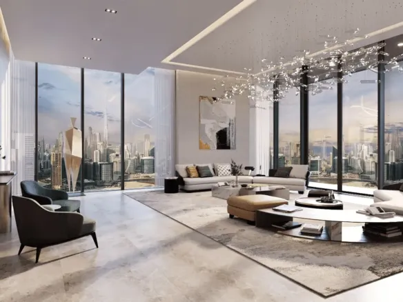 Peninsula Four - The Plaza — интерьер гостиной