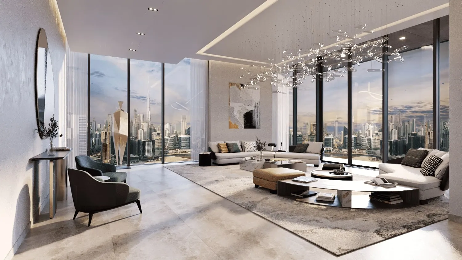 Peninsula Four - The Plaza — интерьер гостиной