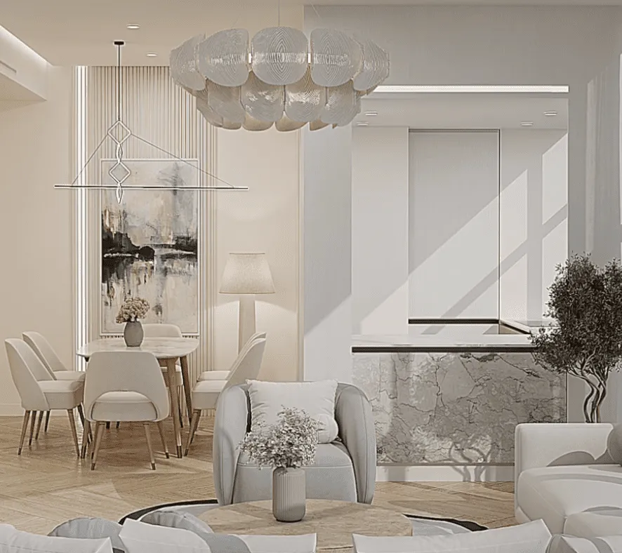 PG Maison — интерьер гостиной
