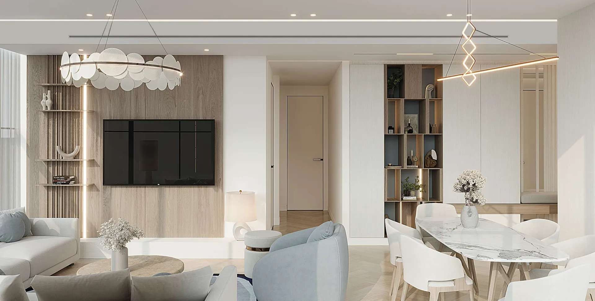 PG Maison — интерьер гостиной, фото 8