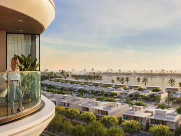Pierside Marina Residences — вид с балкона