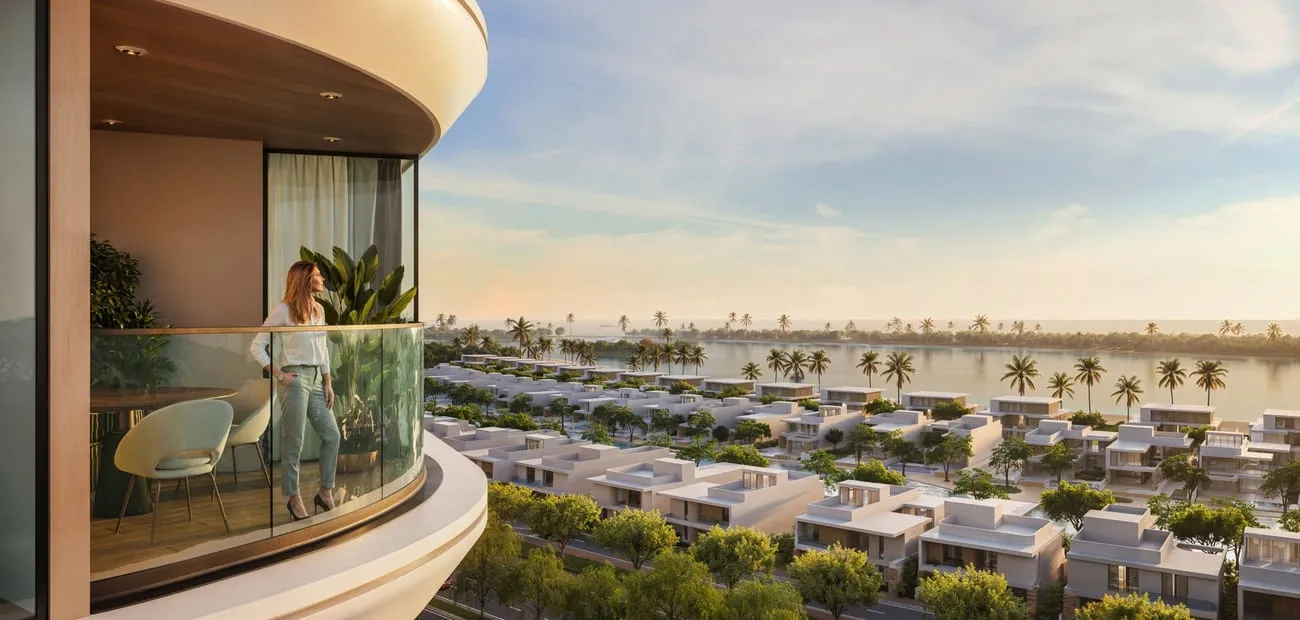 Pierside Marina Residences — вид с балкона