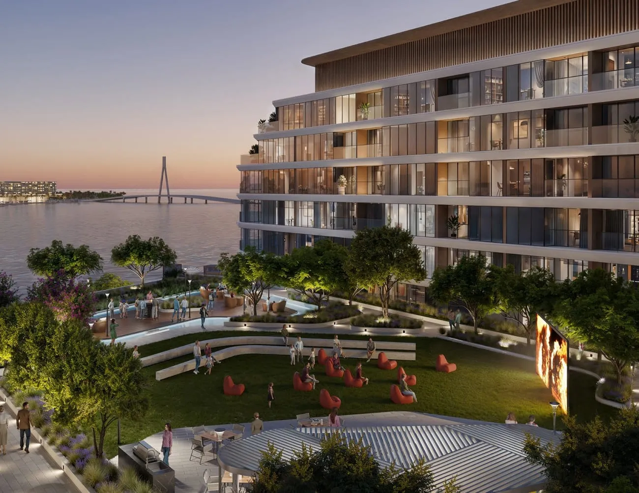 Pierside Marina Residences — вид на комплекс, фото 4