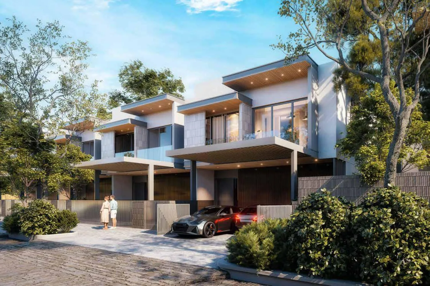 Pinewood Estate Homes — вид на комплекс