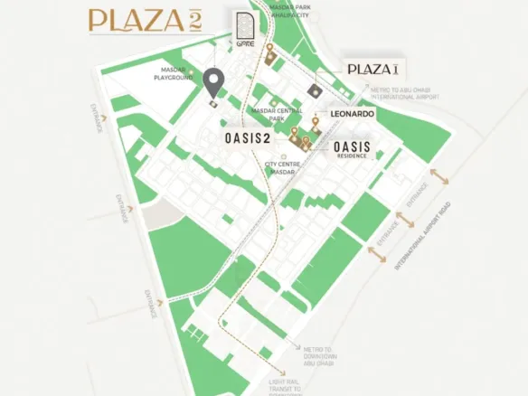Plaza 2 в районе Масдар Сити — фото 11