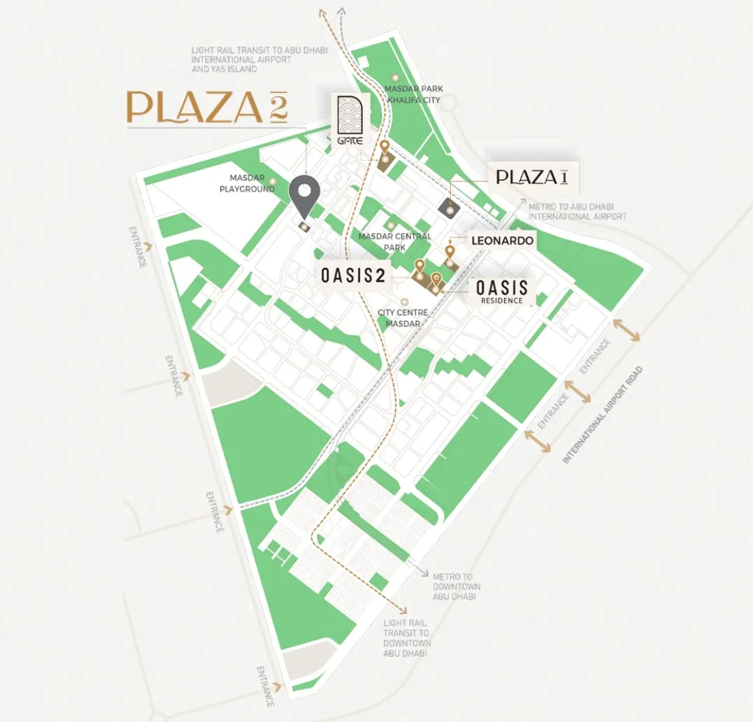 Plaza 2 в районе Масдар Сити — фото 11