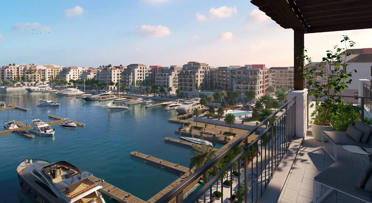 Port De La Mer — вид на комплекс