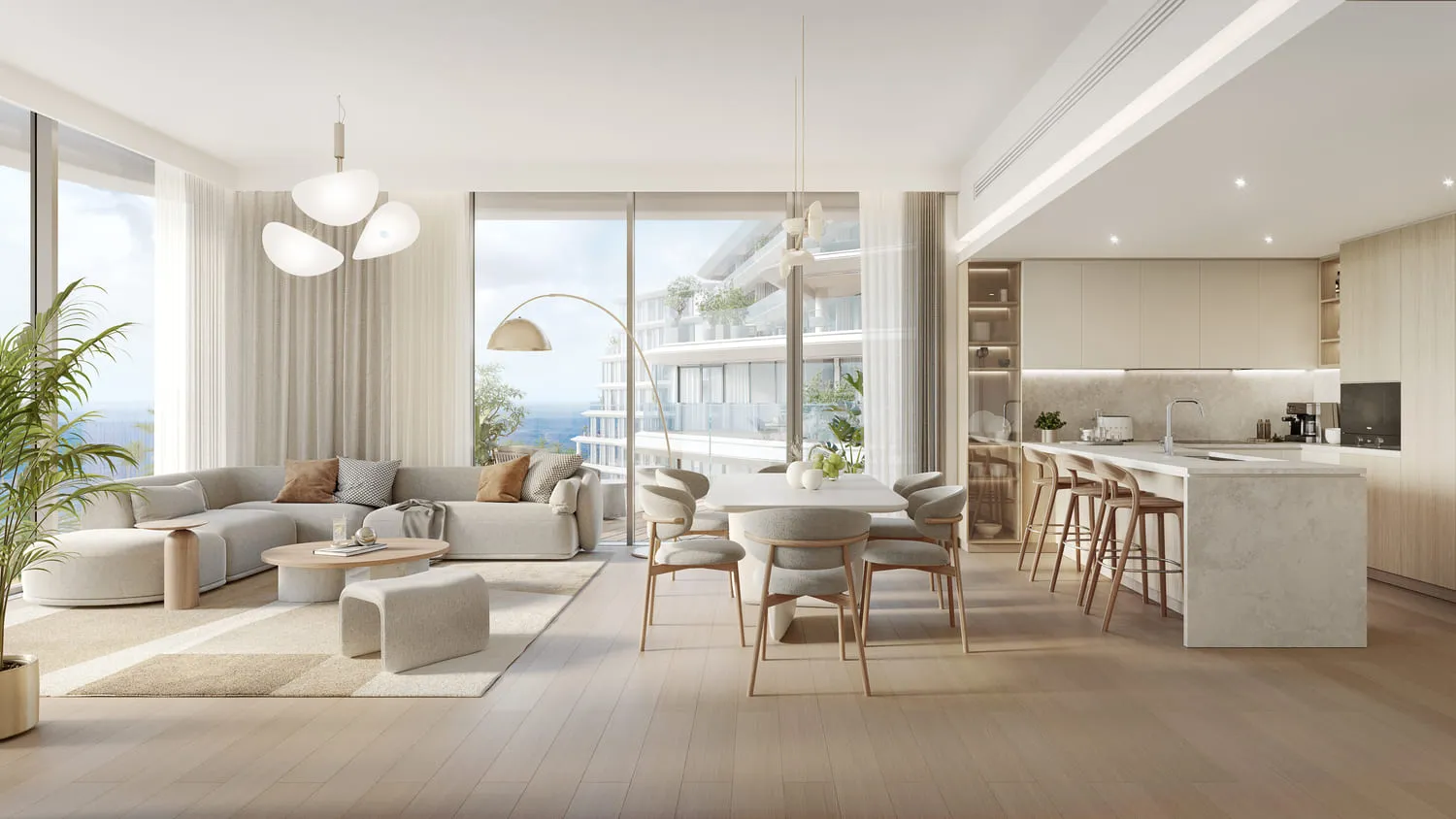 Porto Playa — интерьер гостиной
