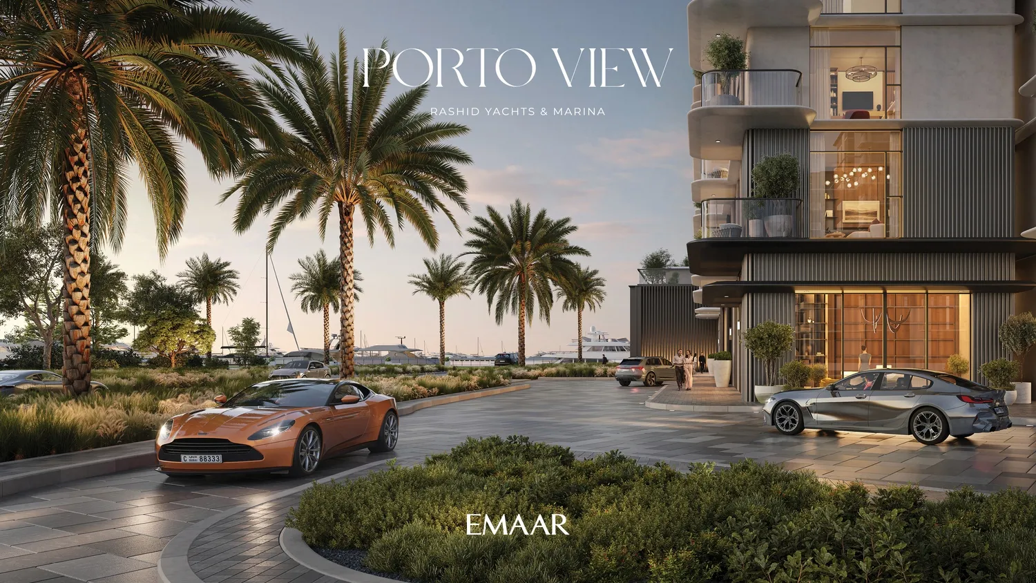 Porto View — вход в здание