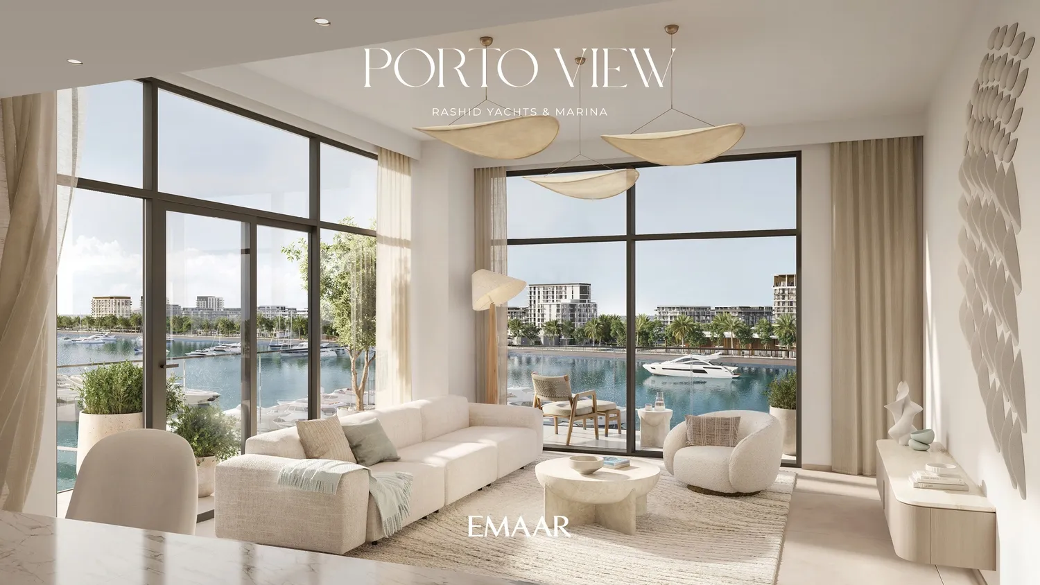 Porto View — интерьер гостиной