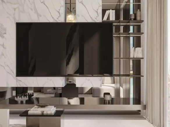 Primero Residences — интерьер гостиной