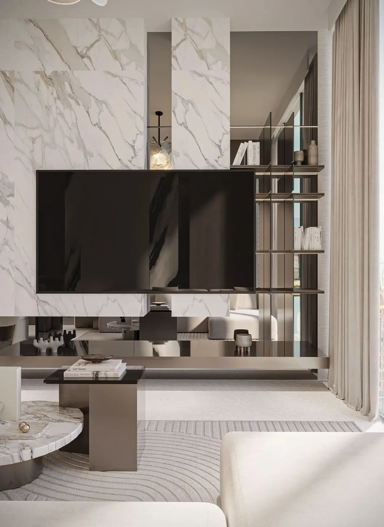 Primero Residences — интерьер гостиной