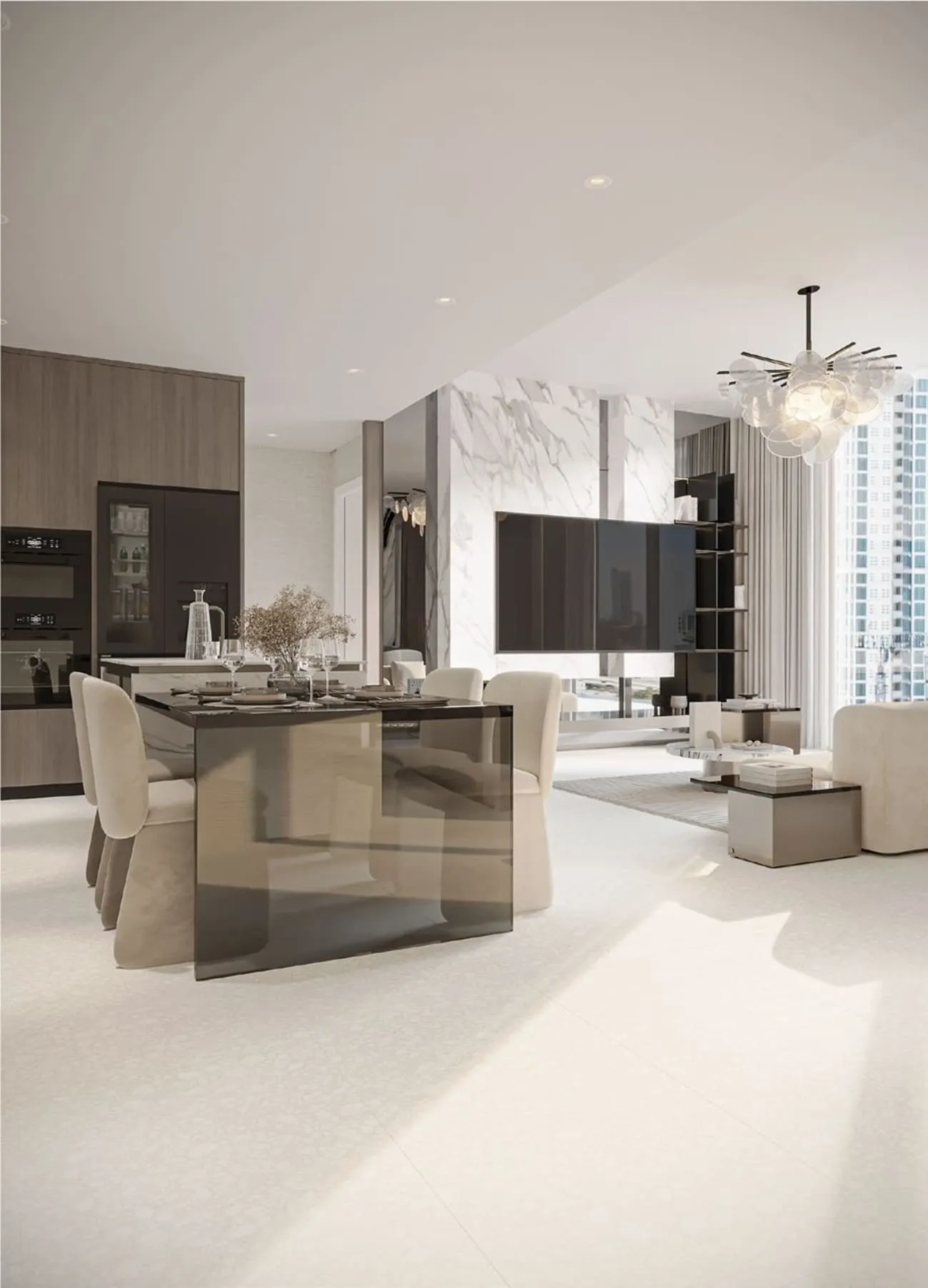 Primero Residences — интерьер гостиной, фото 6