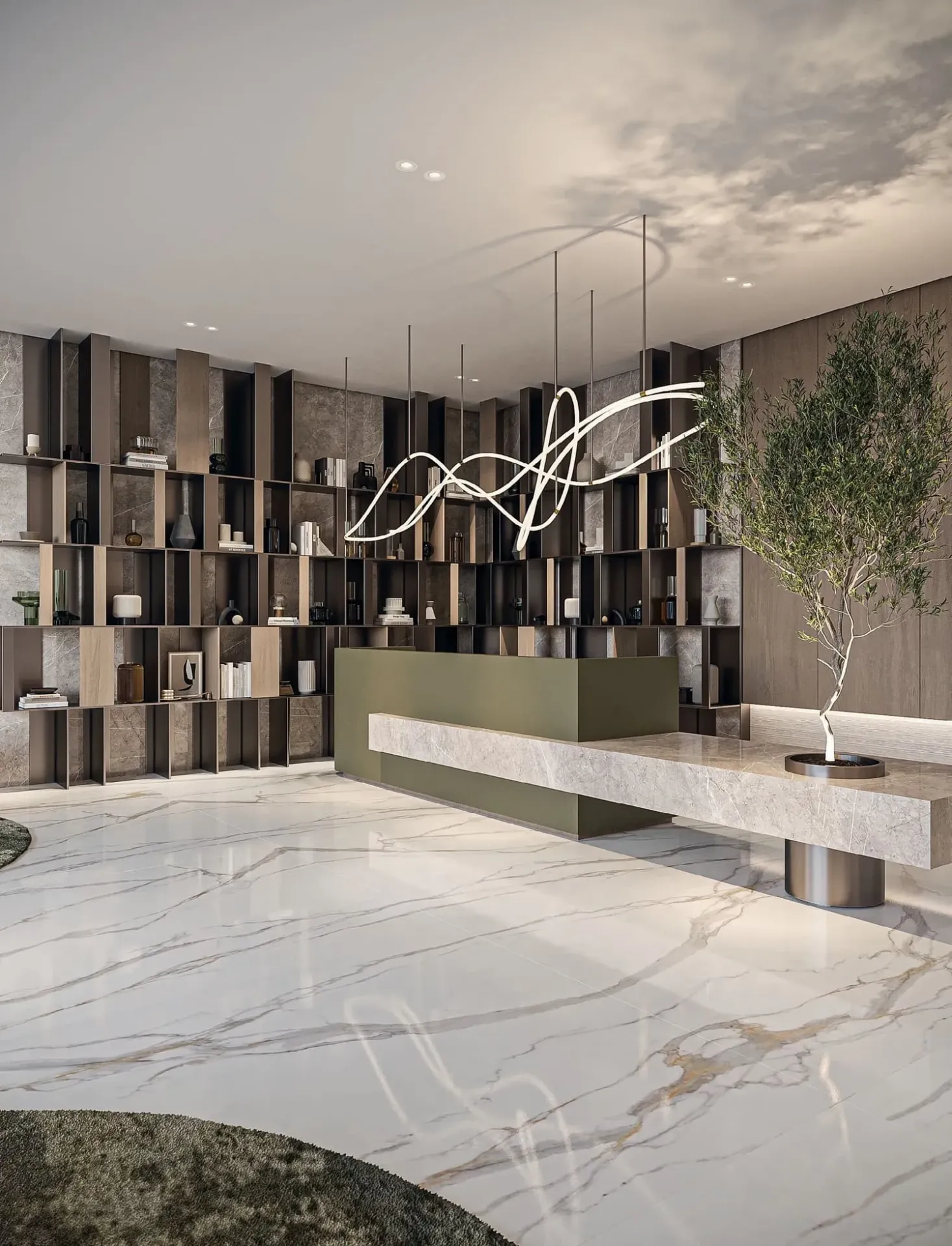 Provenza Residences — лобби