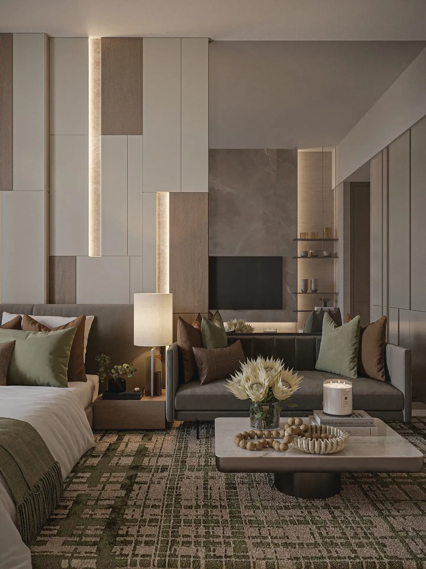 Provenza Residences — спальня