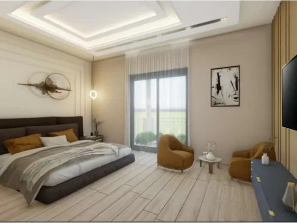 Purvanchal Townhouses — спальня