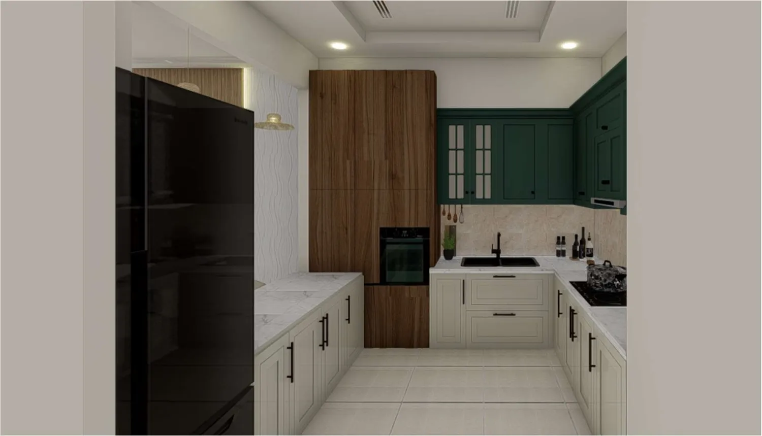 Purvanchal Townhouses — кухня