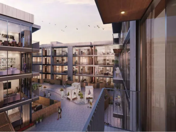 Q Gardens Boutique Residences — внутренний двор