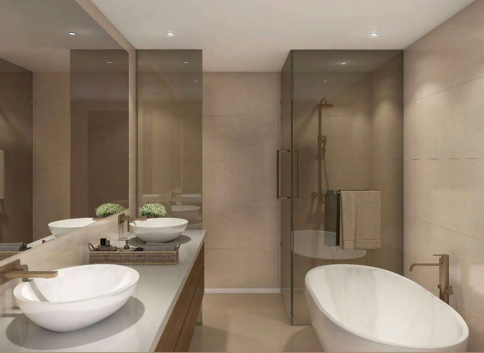 Q Gardens Boutique Residences — ванная комната