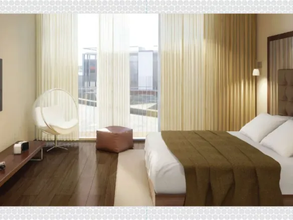 Q Gardens Boutique Residences — спальня
