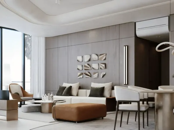 Quattro Del Mar — интерьер гостиной, фото 12