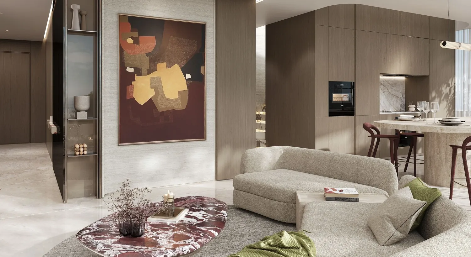 Rabdan Avenue — интерьер гостиной, фото 10