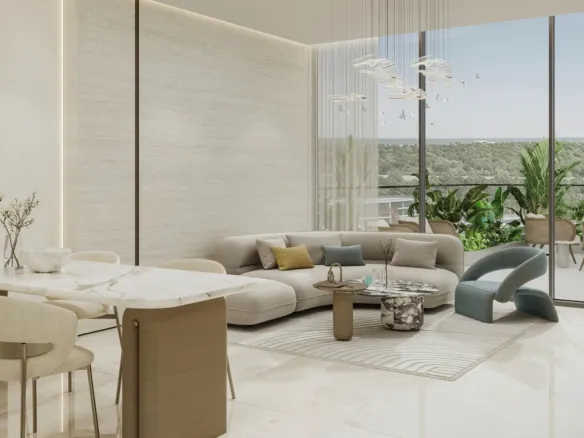 Rabdan Gardens — интерьер гостиной